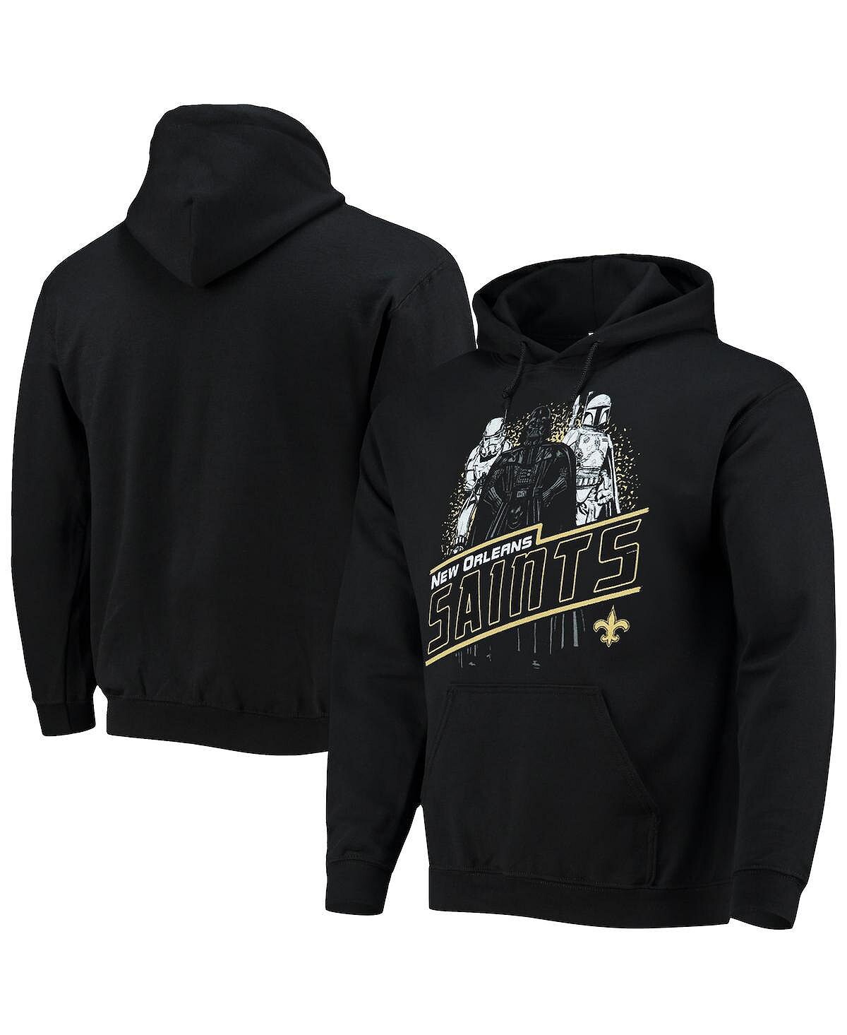 

Мужская черная толстовка с капюшоном new orleans saints star wars empire pullover Junk Food, черный