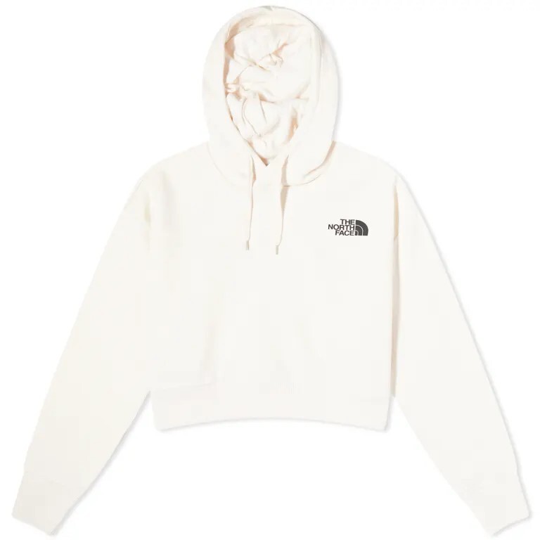 

The North Face Trend Crop Hoodie, gardenia white, Черный