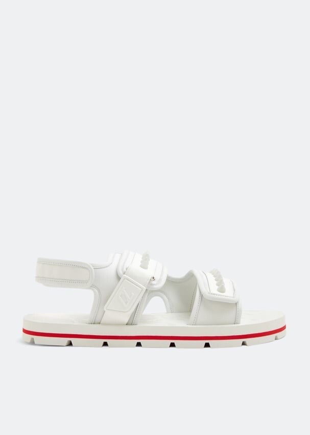 

Сандалии CHRISTIAN LOUBOUTIN Siwa sandals, белый