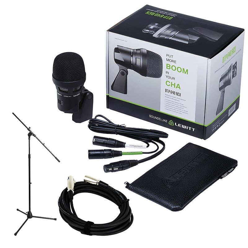 

Микрофон Lewitt DTP-640-REX Dual Capsule Kick Drum Microphone