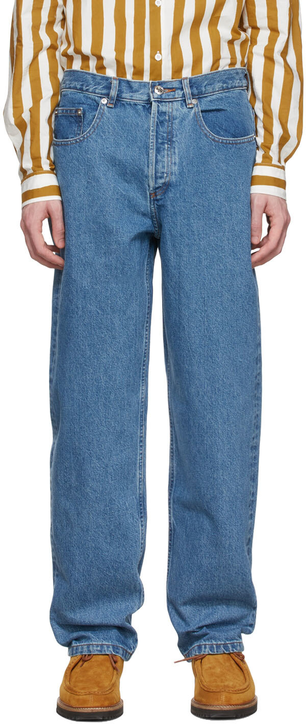 

Синие джинсы Fairfax A.P.C.