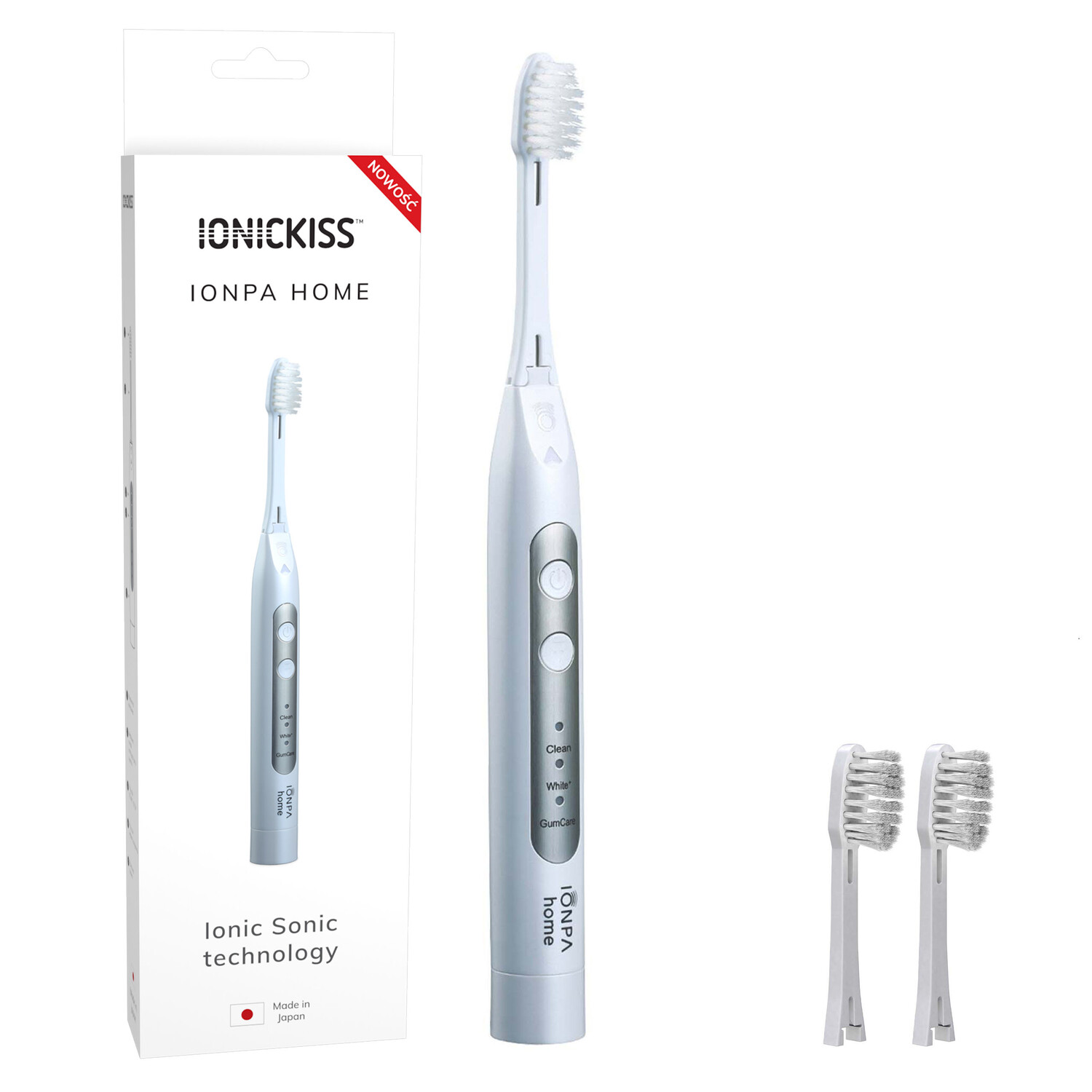 

Ionickiss Ionpa Home ионно-звуковая зубная щетка, 1 шт.