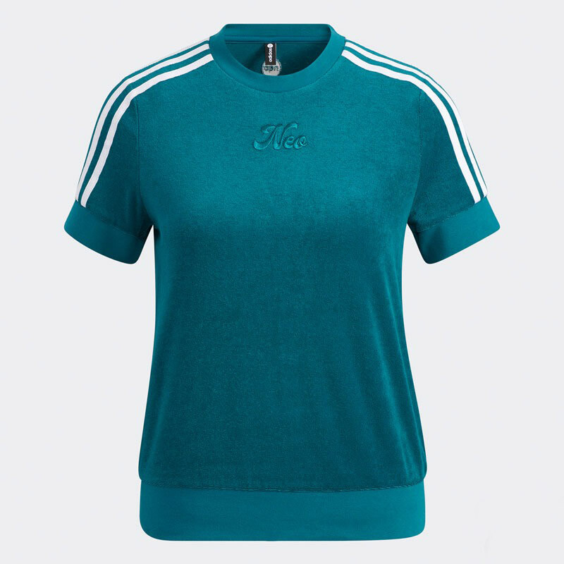 

Футболка Adidas Neo Sports Short-sleeved, зеленый/белый