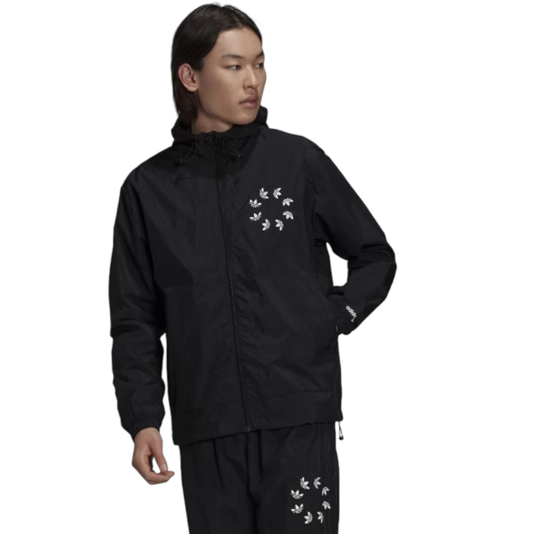 

Ветровка Adidas Originals Adicolor Shattered Trefoil, черный