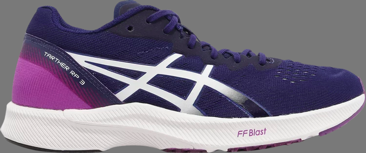 Кроссовки wmns tarther rp 3 'dive blue white' Asics, синий - фото