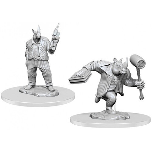 

Фигурки Freelance Muscle And Rhox Pummeler (Pack Of 6): Magic The Gathering Unpainted Miniatures (W6)