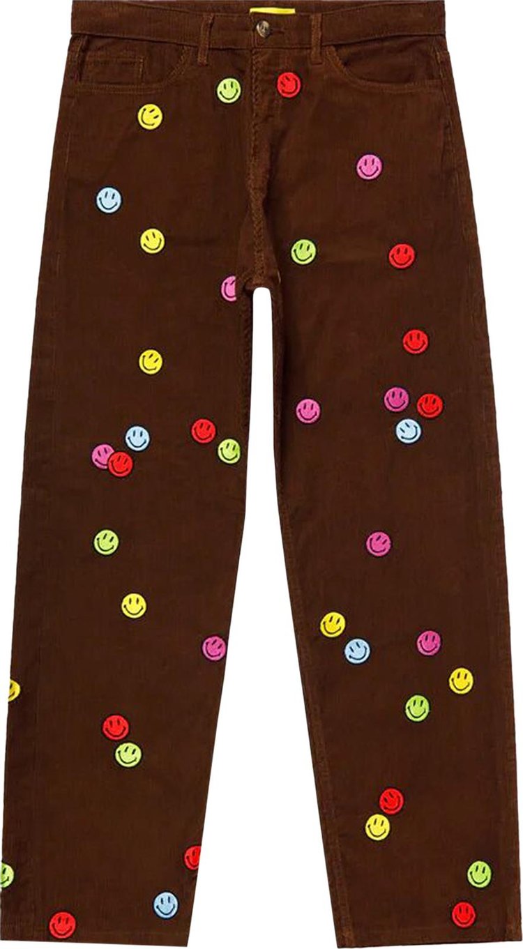 Брюки Market Smiley Contemporary Art Market Pants 'Beige', коричневый