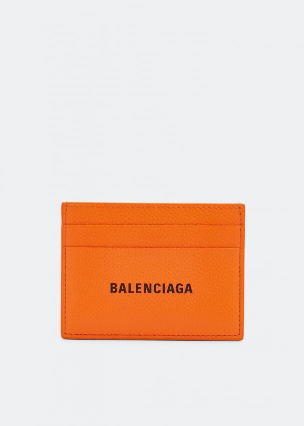 

Картхолдер BALENCIAGA Cash card holder, оранжевый