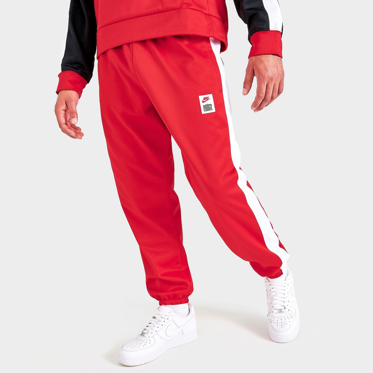 

Мужские флисовые брюки для баскетбола Nike Therma-FIT Starting Five, красный