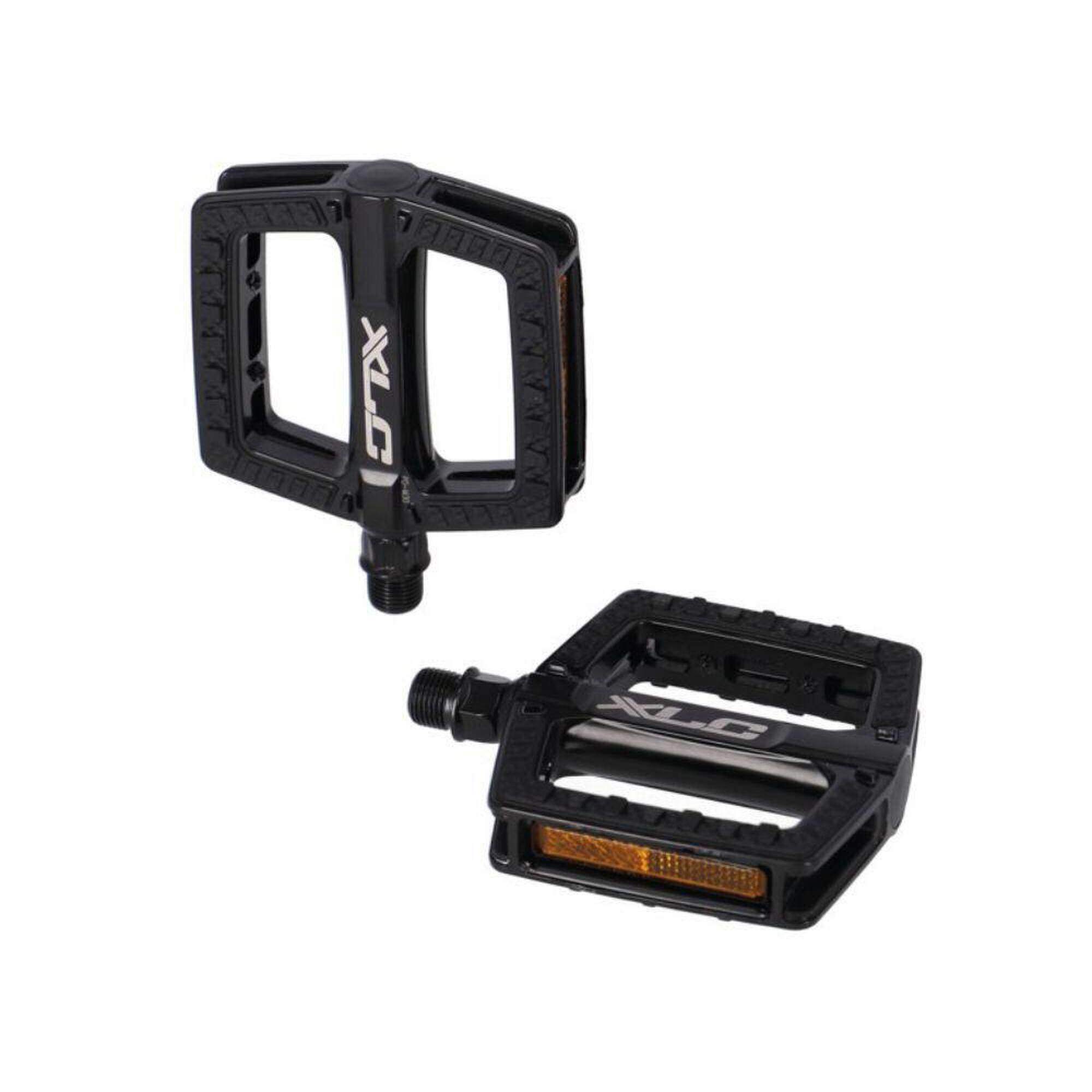 Платформенная педаль XLC PD-M30, черный педаль xpedo mtb платформенная faceoff 18 9 16 черный