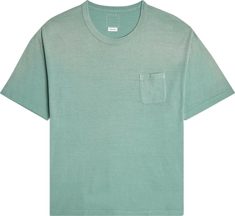 

Футболка Visvim Amplus Tee 'Crash Light Green', зеленый