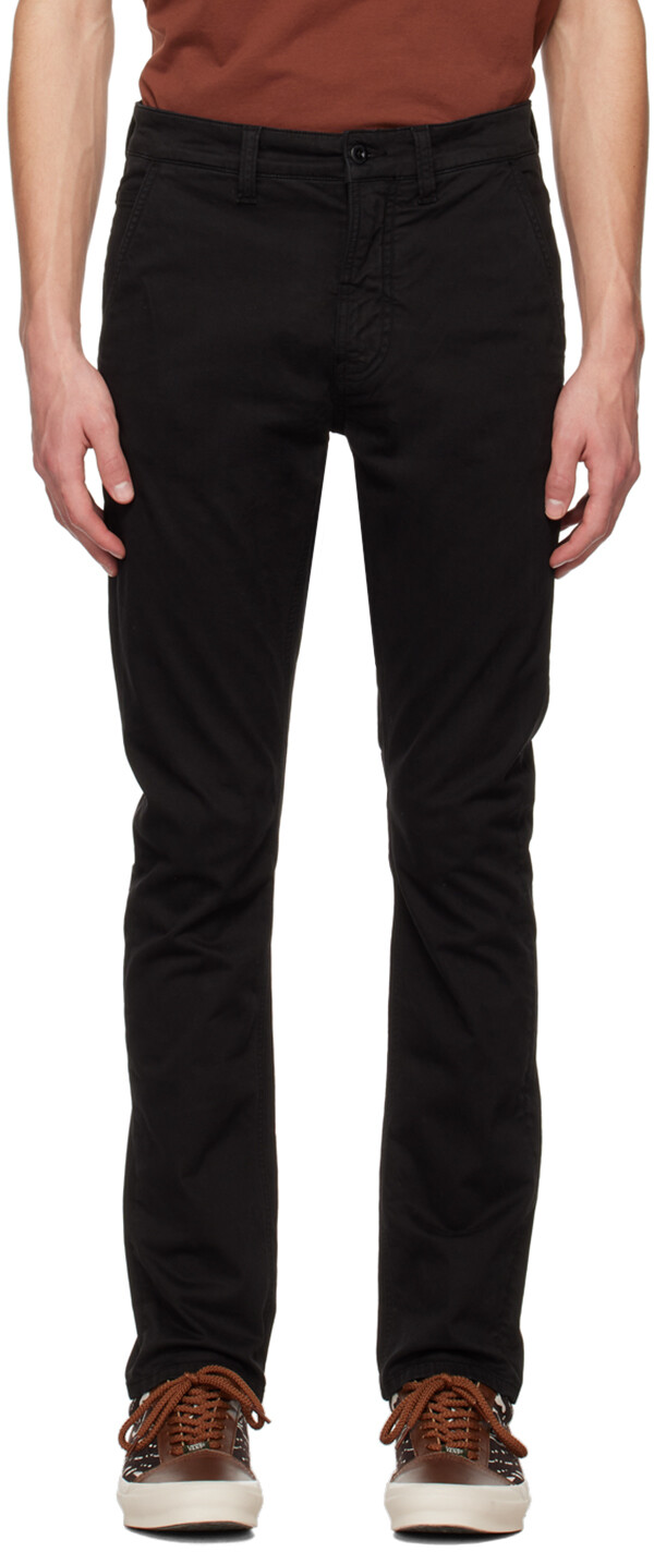

Черные зауженные брюки Adam Nudie Jeans, Черный