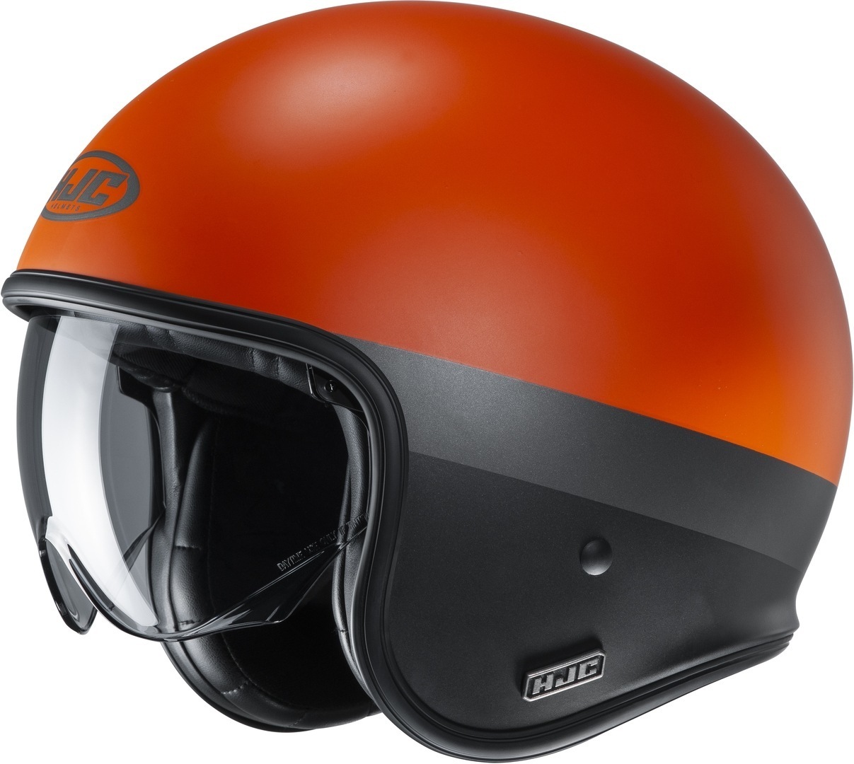 Шлем HJC V30 Perot реактивный, оранжевый/черный реактивный шлем v30 hjc черный мэтт