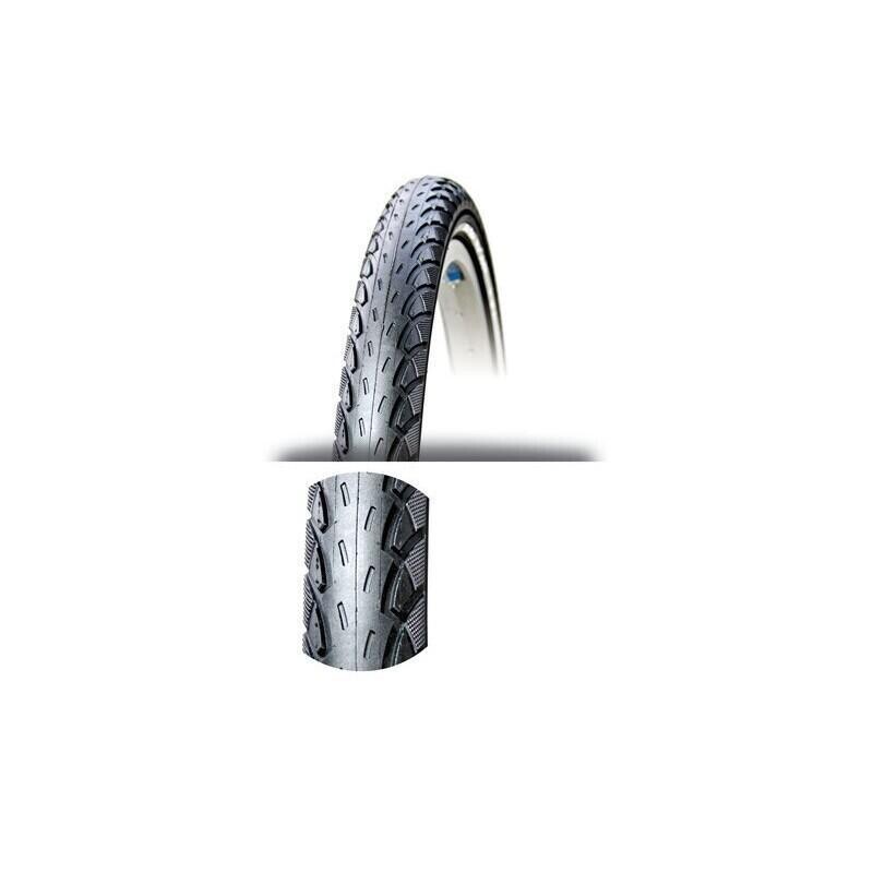 

Городская резина 26x1.75 с мягкой навеской Bike Original, черный / черный / серебристый