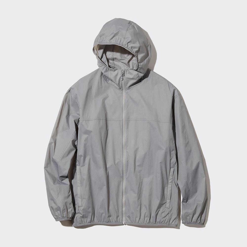 

Куртка легкая Uniqlo, серый