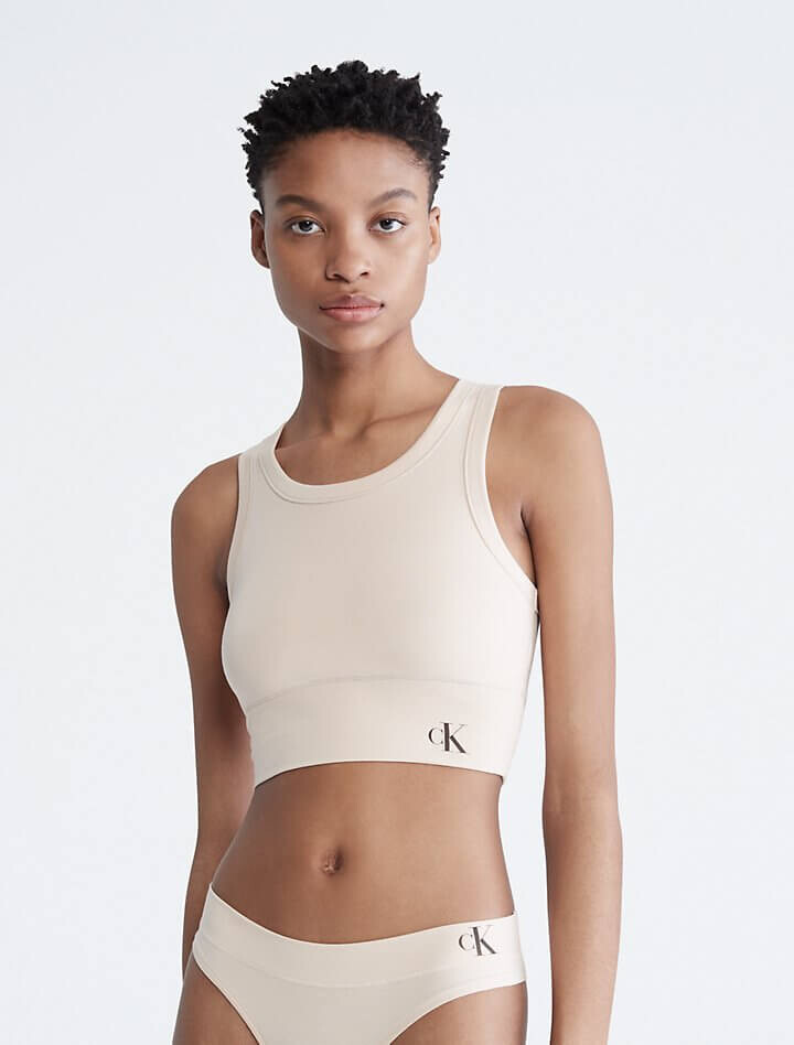 

Топ Calvin Klein Naturals Flex Fit Lounge, светло-розовый