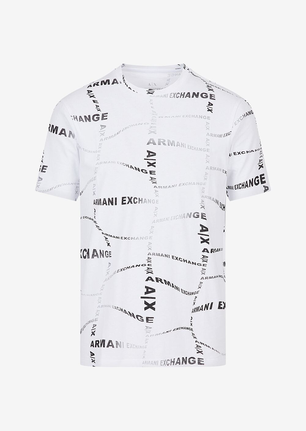

Футболка из органического хлопка с логотипом Armani Exchange, белый