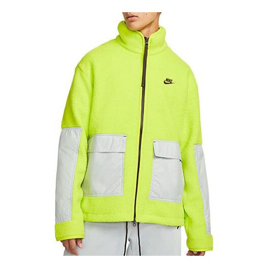 

Куртка Nike SS22 Full-length zipper Cardigan Fleece Green, Зеленый