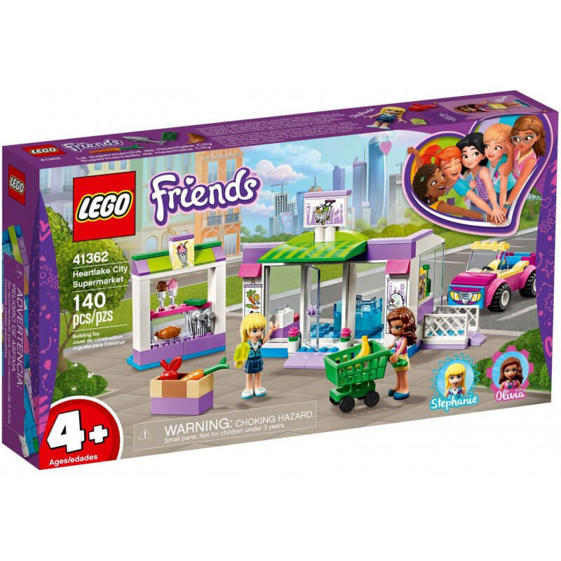 Конструктор LEGO Friends 41362 Супермаркет Хартлейк Сити lego® friends 41362 супермаркет хартлейк сити