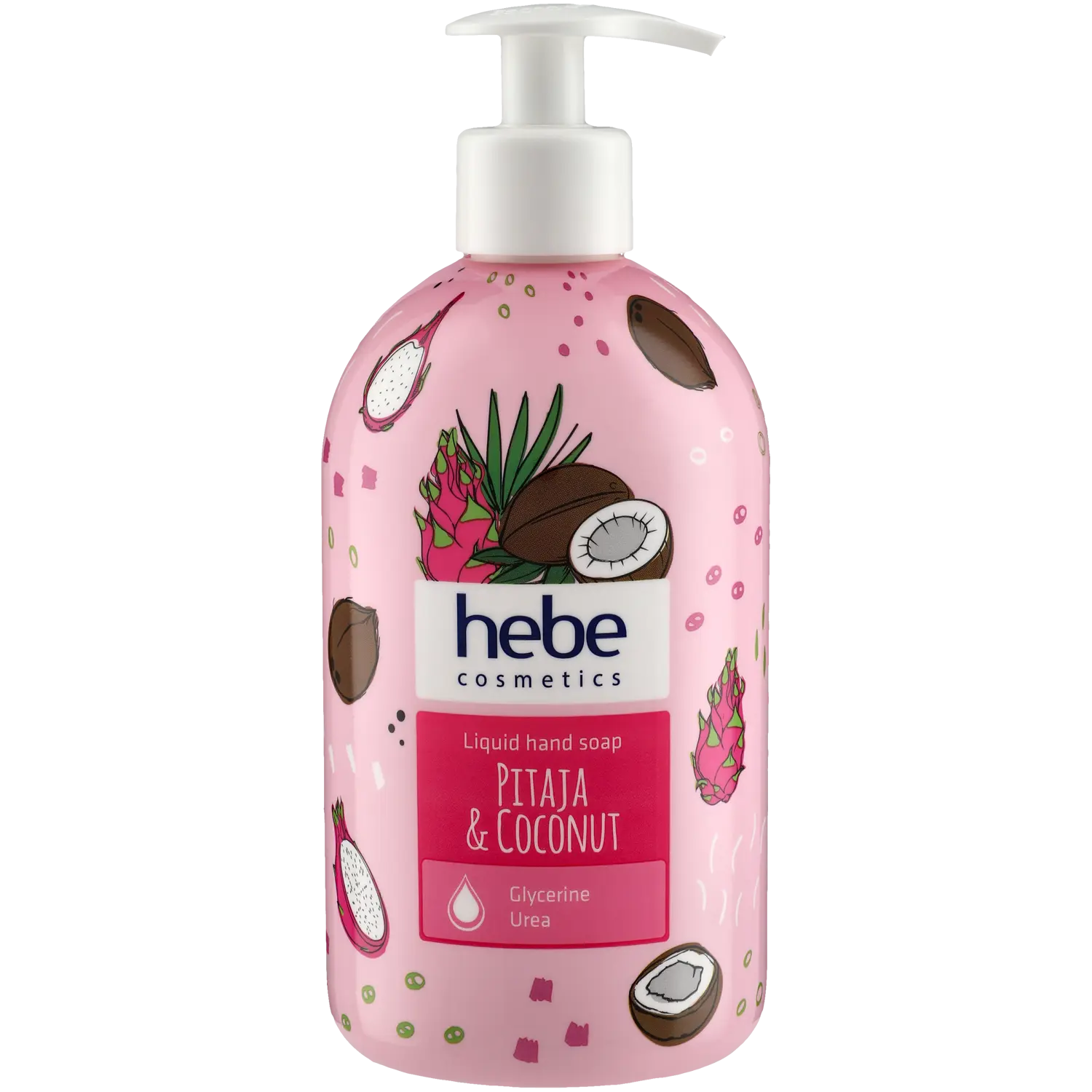 

Hebe Cosmetics Pitaja i Kokos жидкое мыло для рук, 500 мл