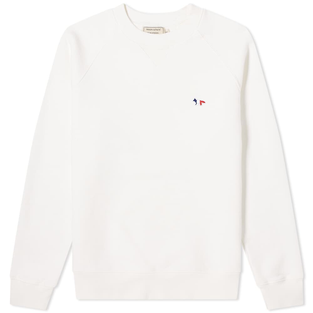 

Толстовка Maison Kitsuné Tricolor Fox Patch Clean Crew Sweat