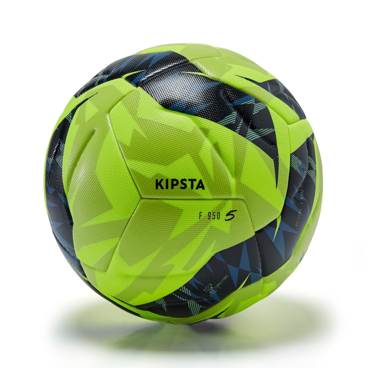 

Футбольный мяч F950 FIFA QUALITY PRO термоклееный размер 5 желтый KIPSTA, неоновый желтый лайм