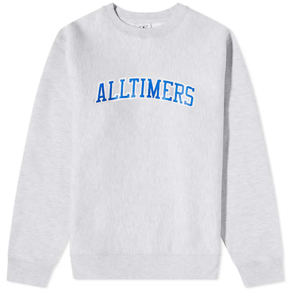 

Толстовка Alltimers City College Crew Sweat, Серый