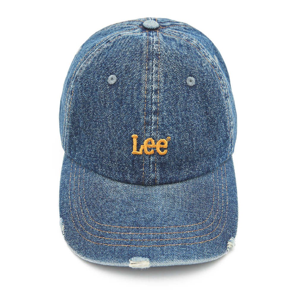 Бейсболка Lee x Pull&Bear Embroidered Lee Denim, синий