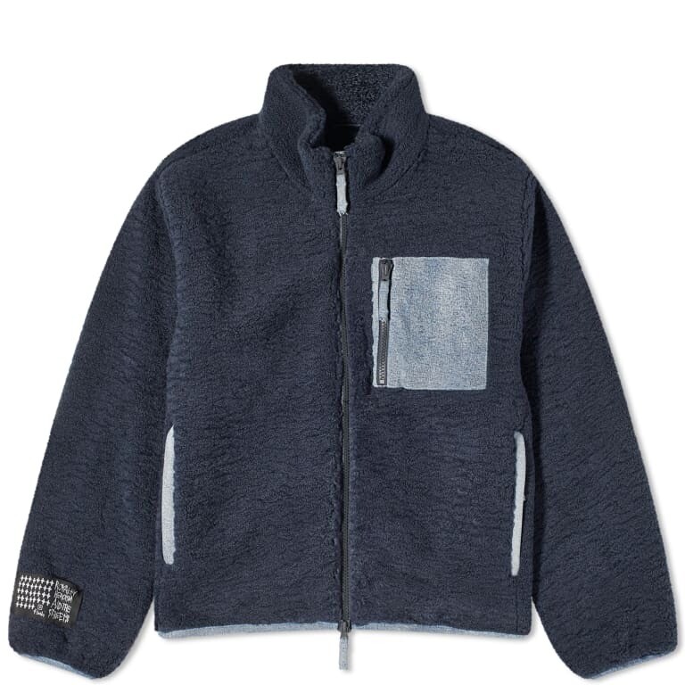 

Куртка Ksubi Icebreaker Sherpa Fleece, темно-синий