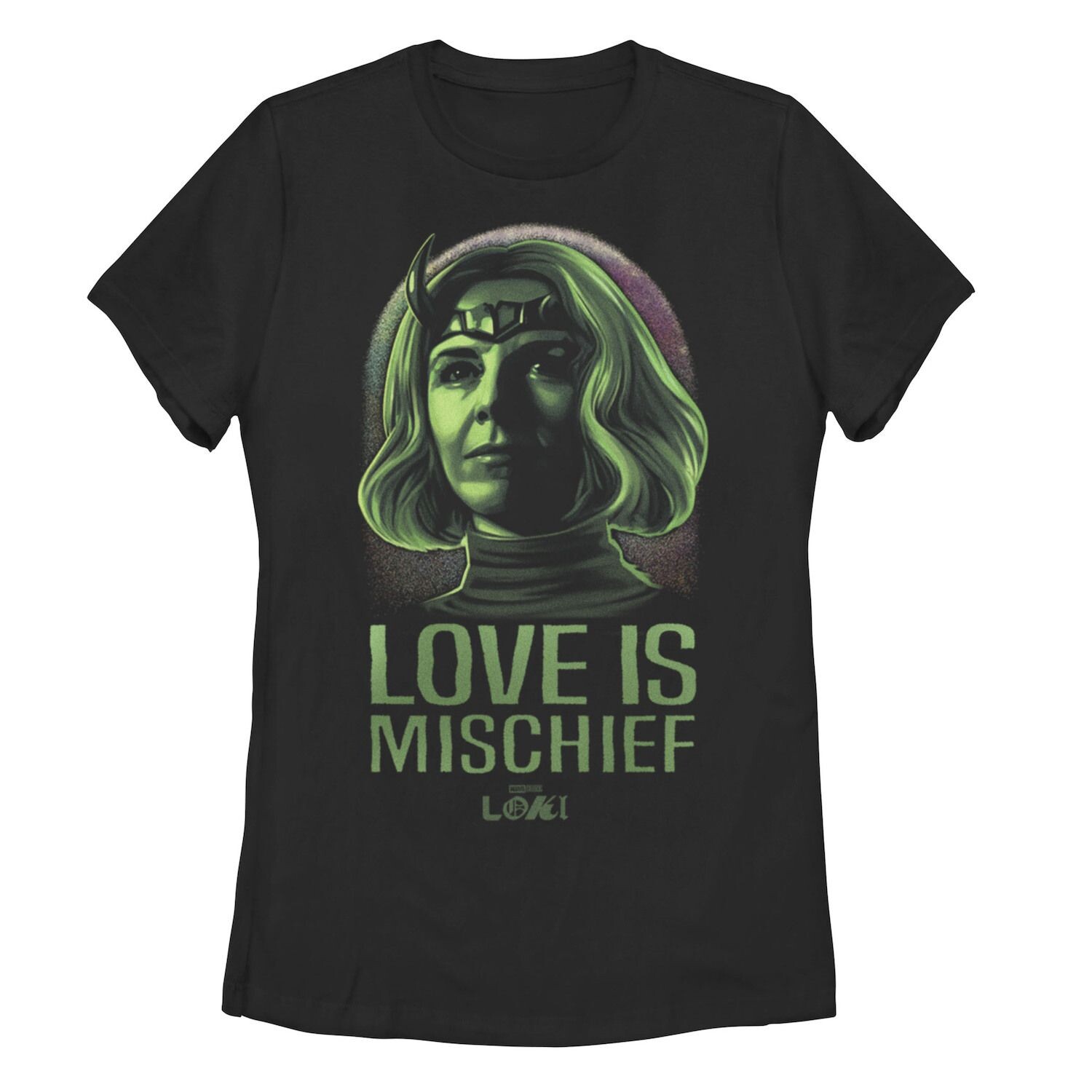 

Детская футболка с рисунком Marvel Loki Enchantress Love Is Mischief Licensed Character