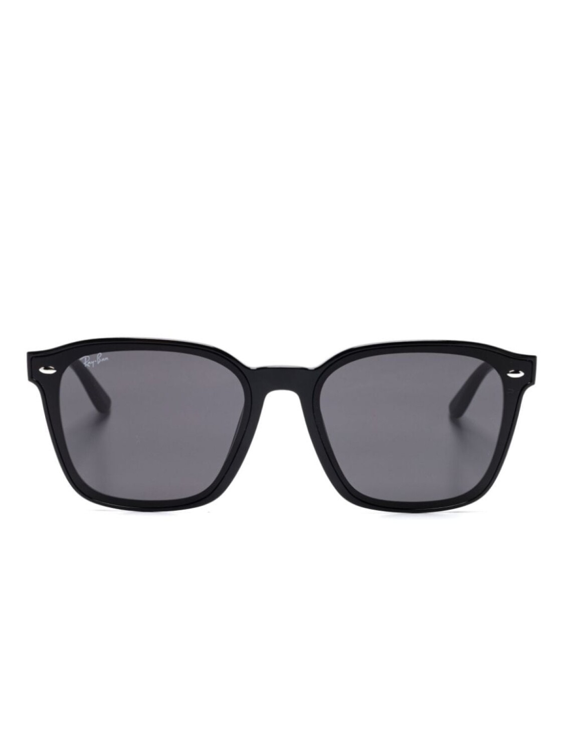 

Ray-Ban солнцезащитные очки в массивной оправе, черный