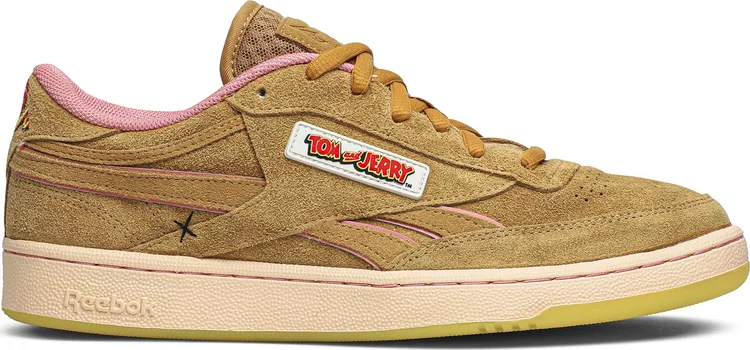 Кроссовки tom & jerry x club c revenge low 'jerry' Reebok, коричневый рюкзак том и джерри tom and jerry синий 3