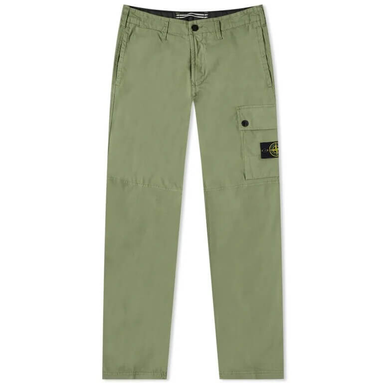 

Брюки-карго Stone Island с одним карманом, зеленый