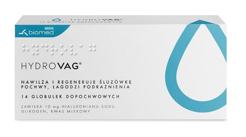 

Hydrovag Globulki таблетки от сухости влагалища, 14 шт.