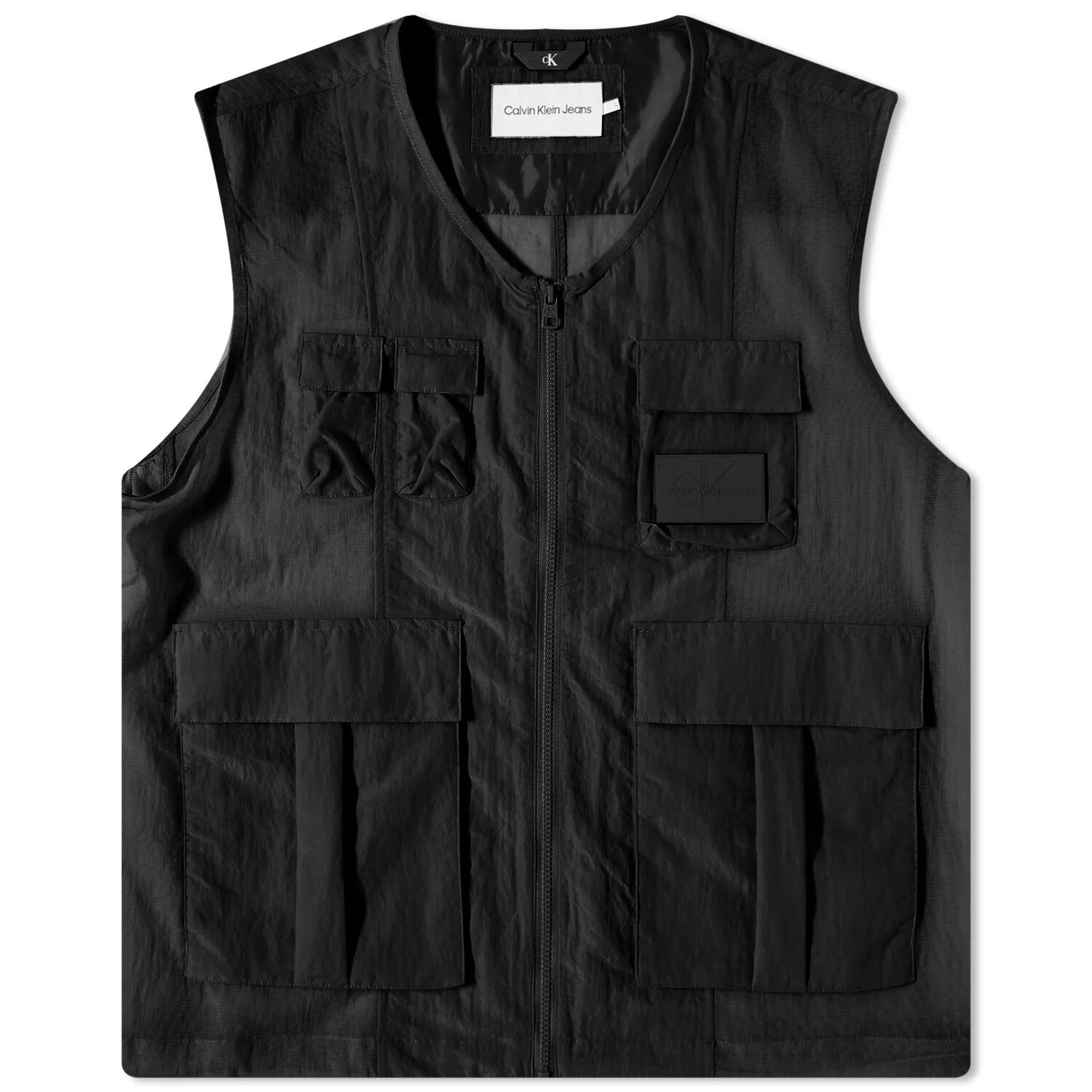 

Жилет Calvin Klein Mesh Ripstop Utility, черный