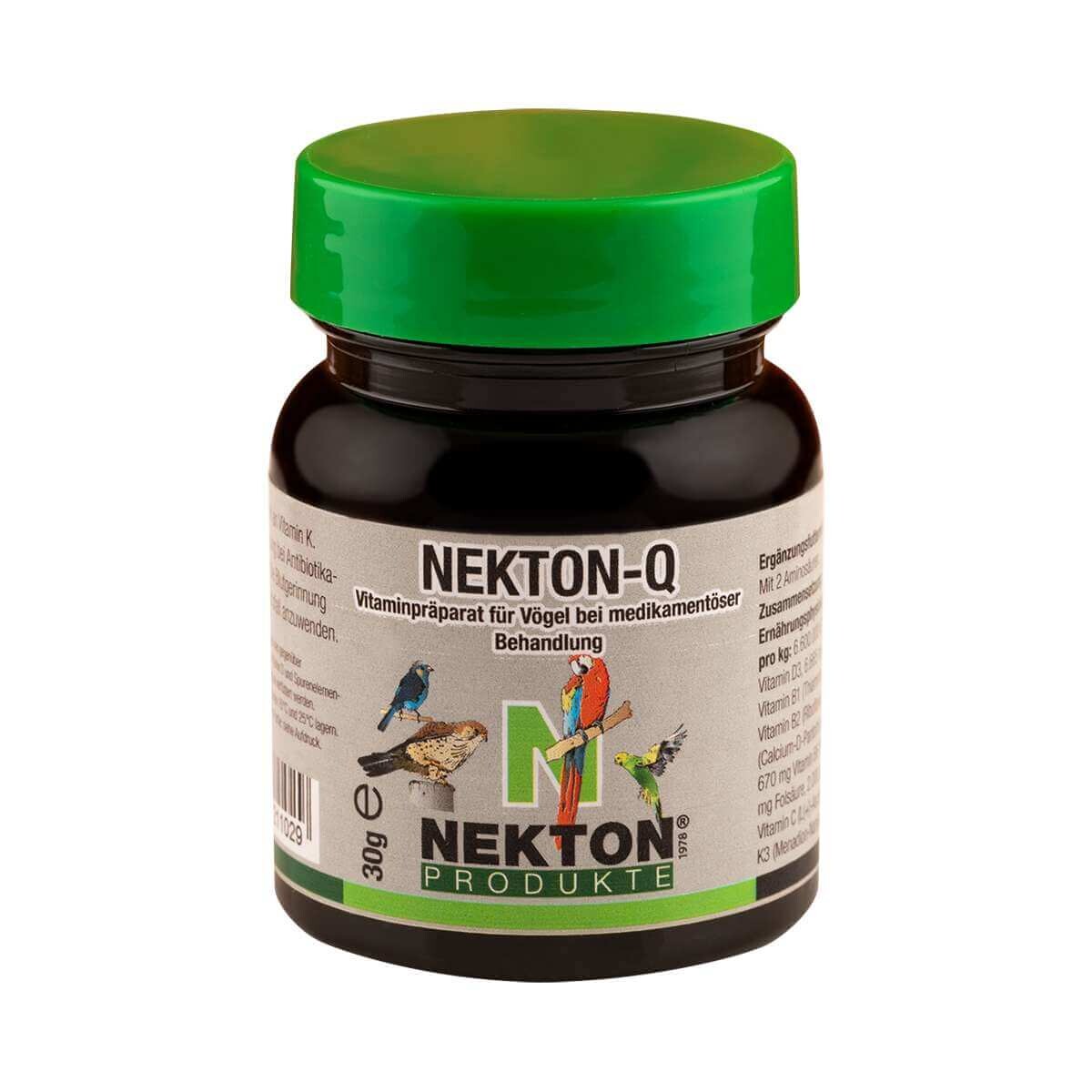 

Мультивитаминный комплекс для птиц Nekton-Q, 30 г