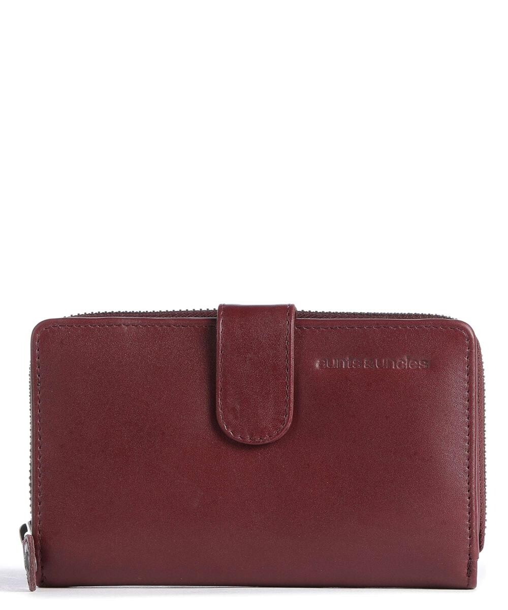 

RFID-кошелек Jamie's Orchard Cactus Pear из мягкой яловой кожи Aunts & Uncles, красный