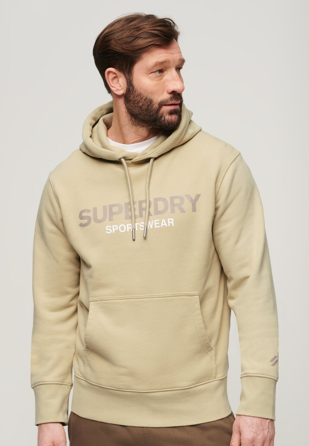 

Толстовка SPORTSWEAR LOGO Superdry, бежевый