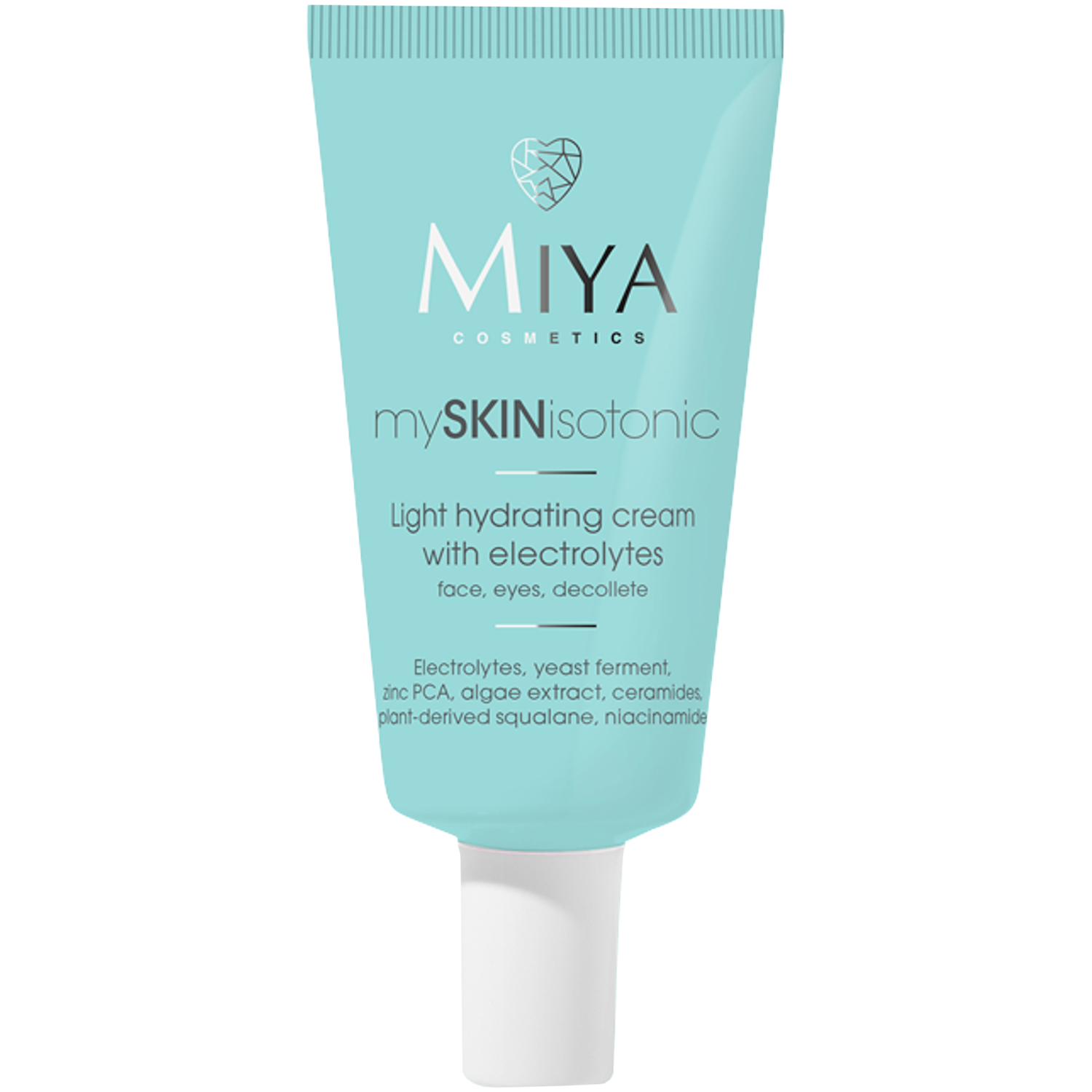 Легкий увлажняющий крем с электролитами для лица Miya Cosmetics Myskinisotonic, 40 мл набор кремов для лица век и шеи ежедневный уход