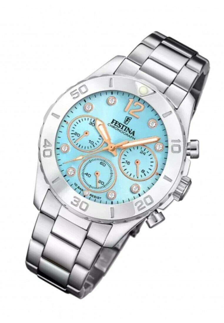 

Часы Festina, серебристый