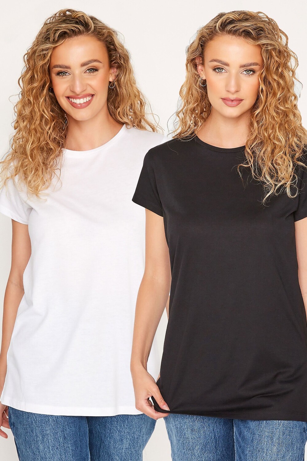 

Футболка 2 шт в упаковке Long Tall Sally, черный