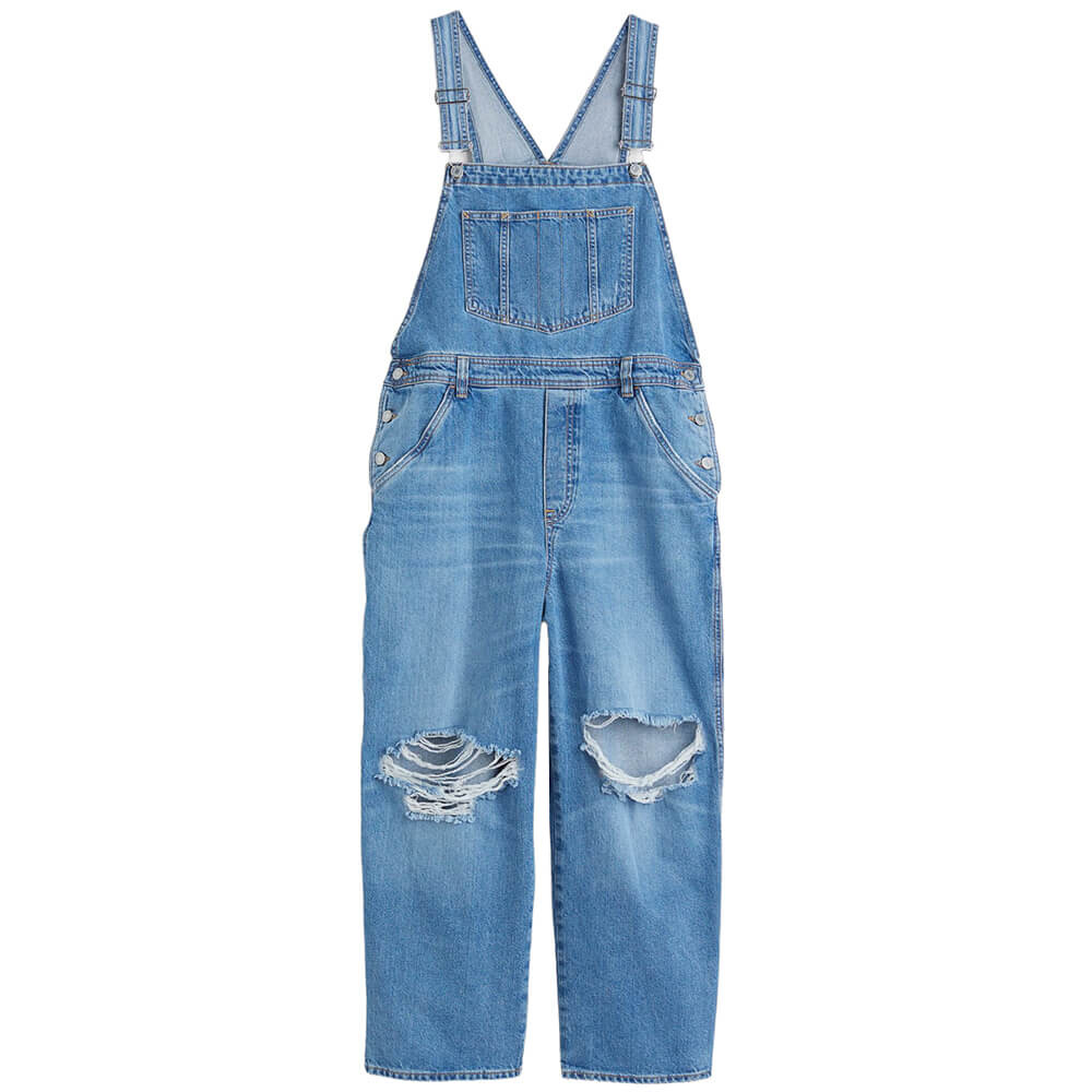 

Комбинезон H&M+ Denim Carpenter Overalls, голубой