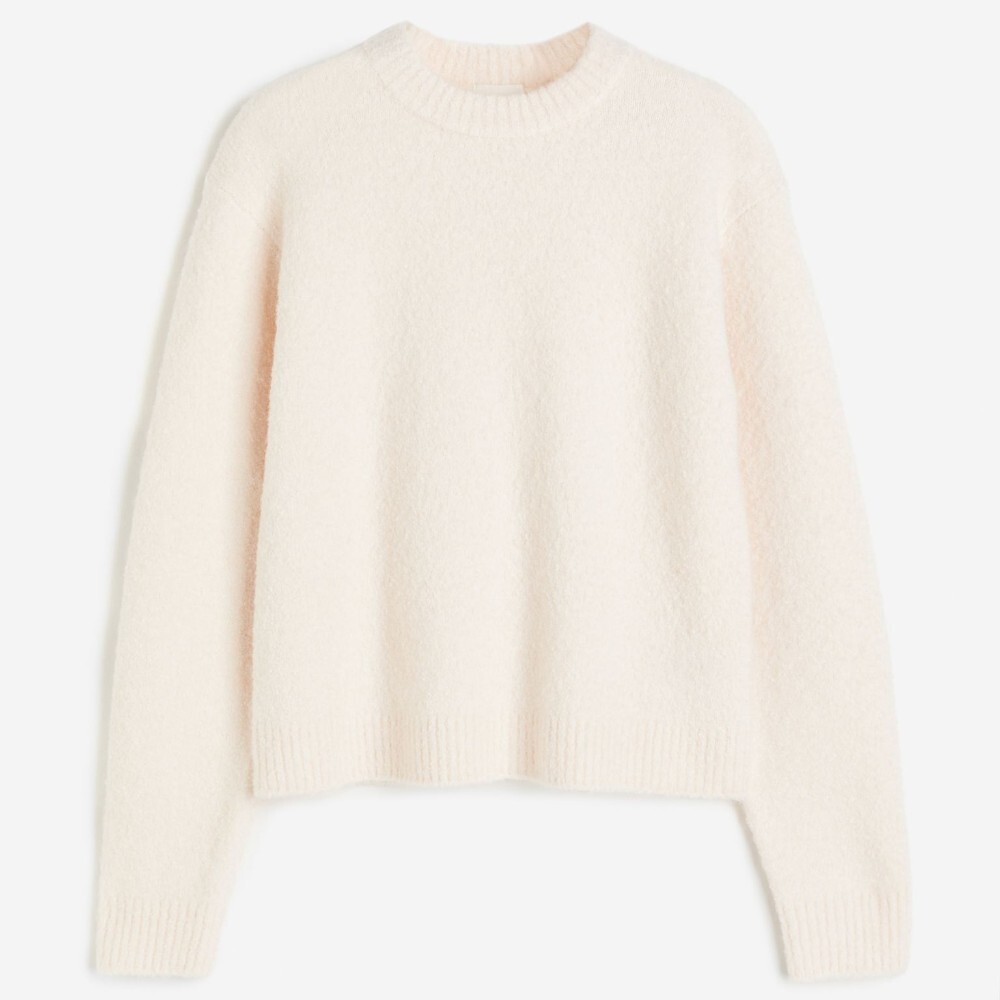 

Свитер H&M, светло-розовый