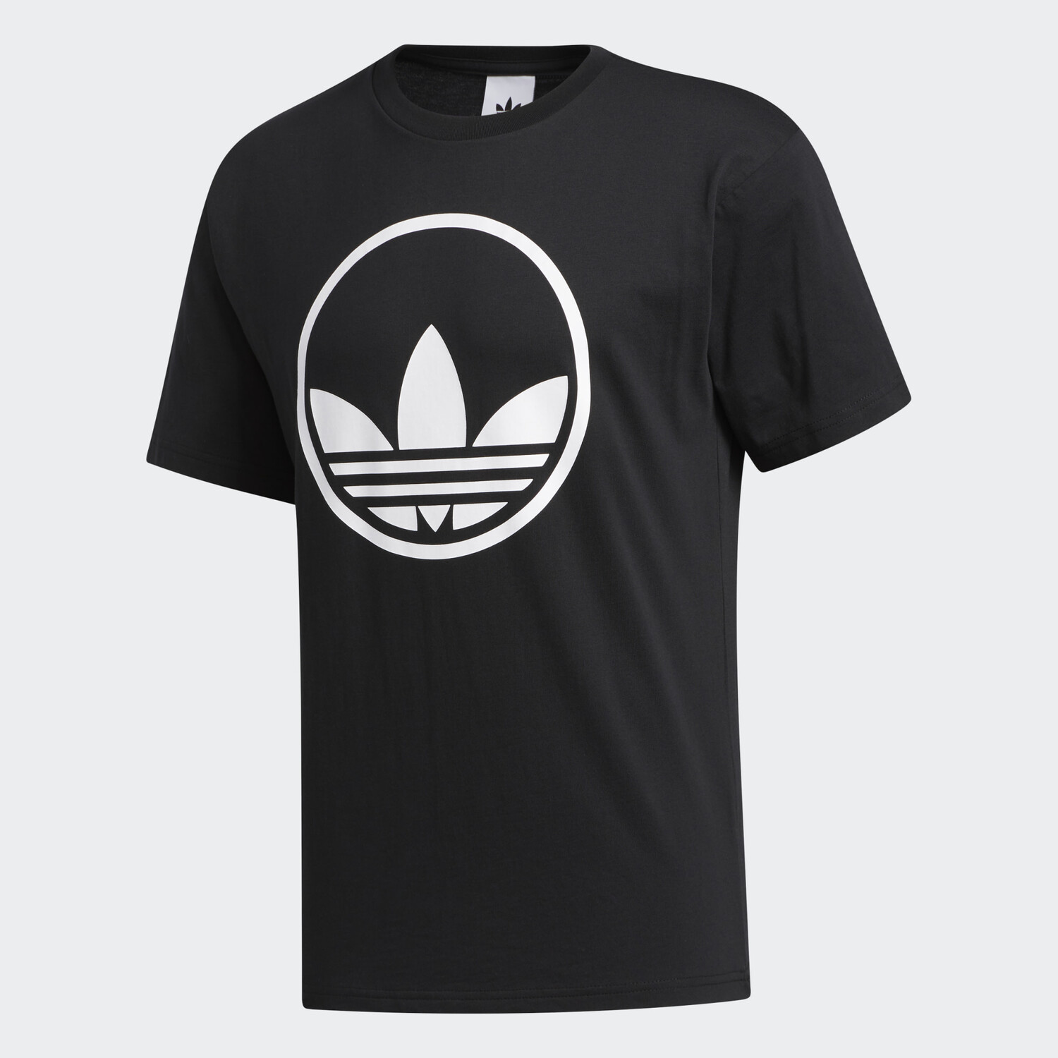 

Футболка Adidas Originals Circle Trefoil, черный