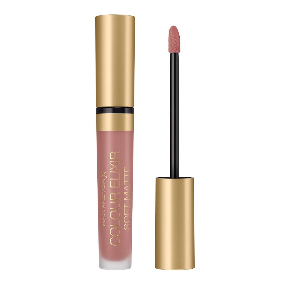 

Max Factor Color Elixir Soft Matte жидкая матовая помада для губ 005 Sand Cloud 4мл