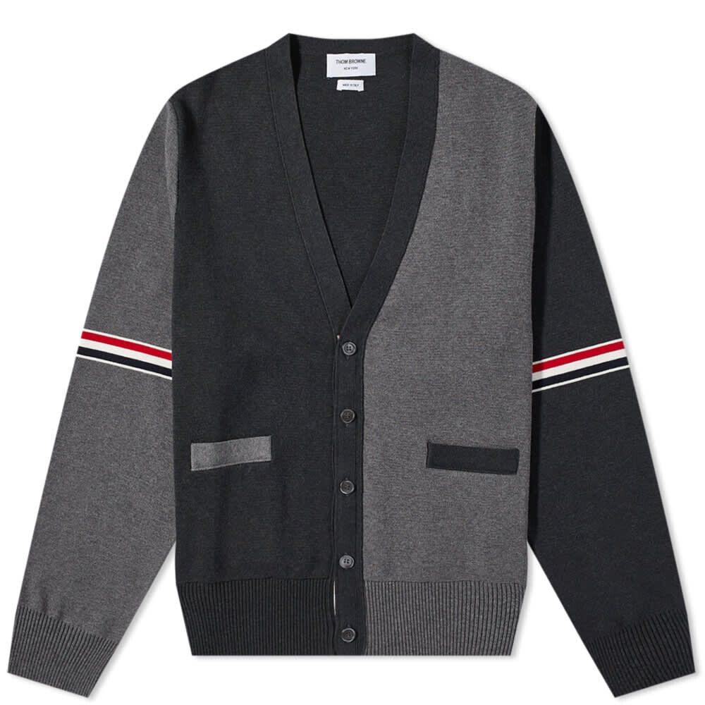 

Джемпер Thom Browne Milano Stitch Funmix Cardigan, Серый