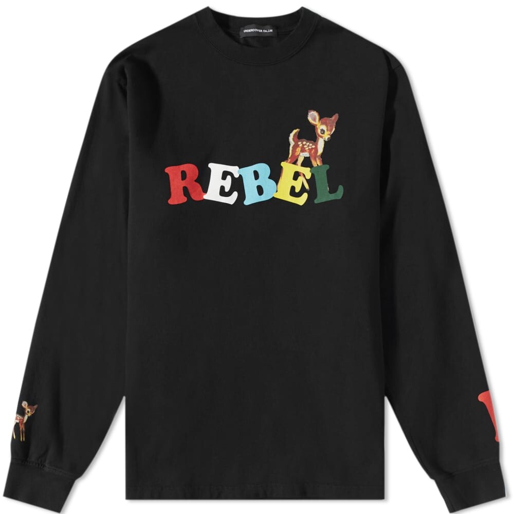 

Футболка Undercover Long Sleeve Rebel Tee, Черный