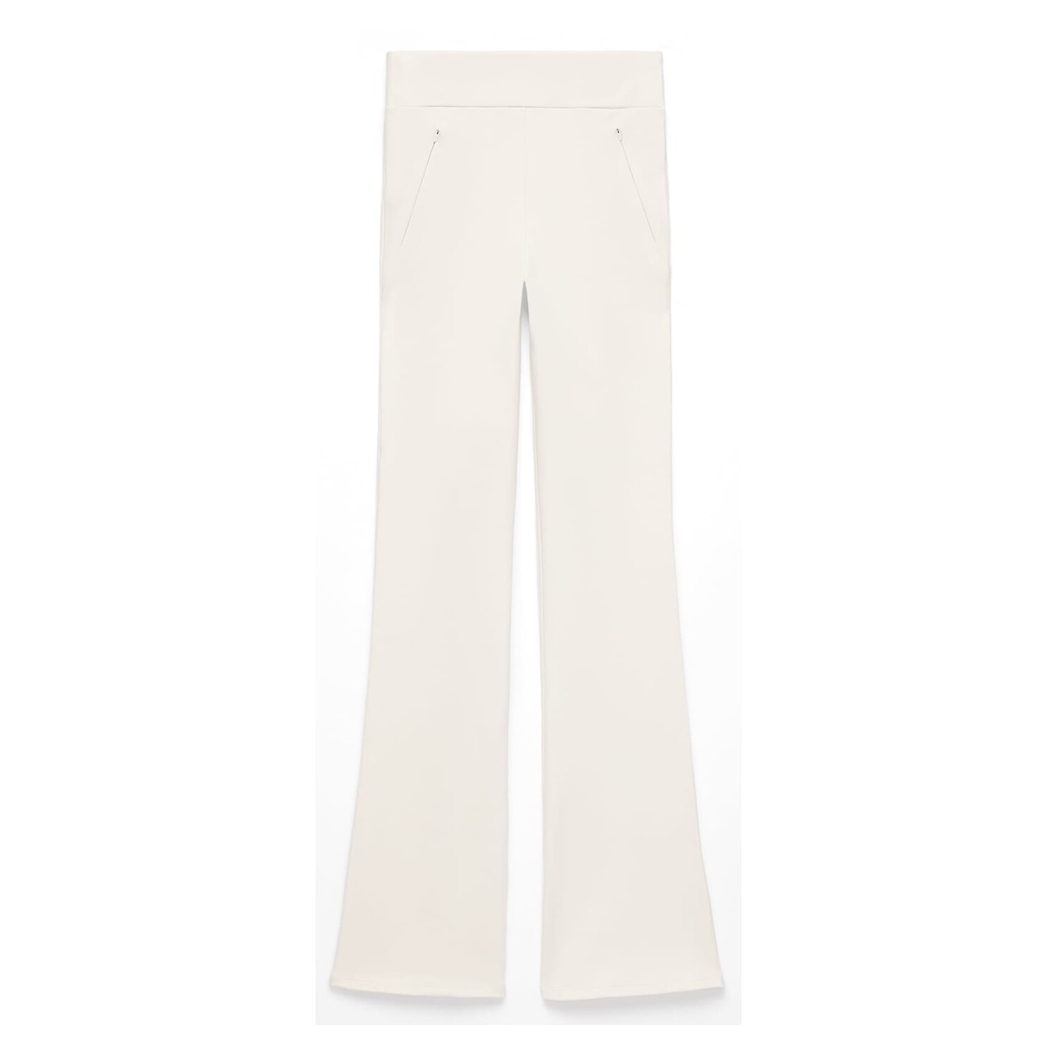 

Брюки Oysho Warm Flare, серовато-белый
