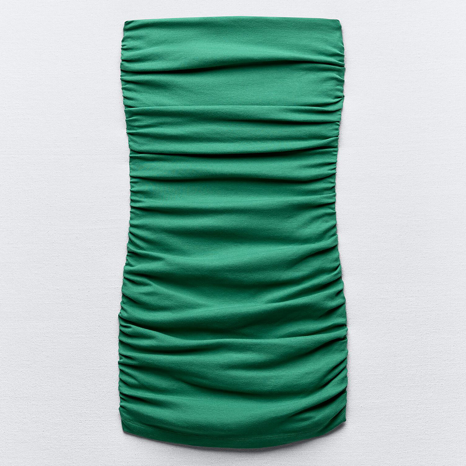 

Платье Zara Fitted Strapless, зеленый