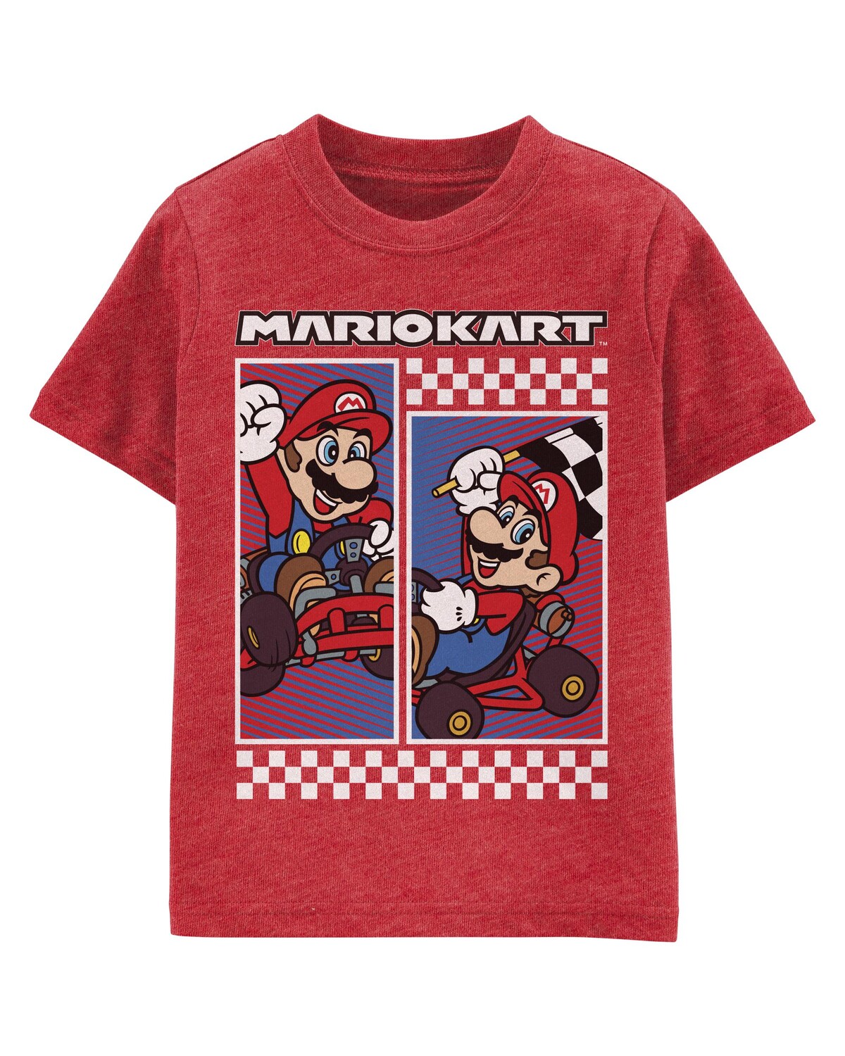 

Футболка для малышей Mario Kart Carter's, красный